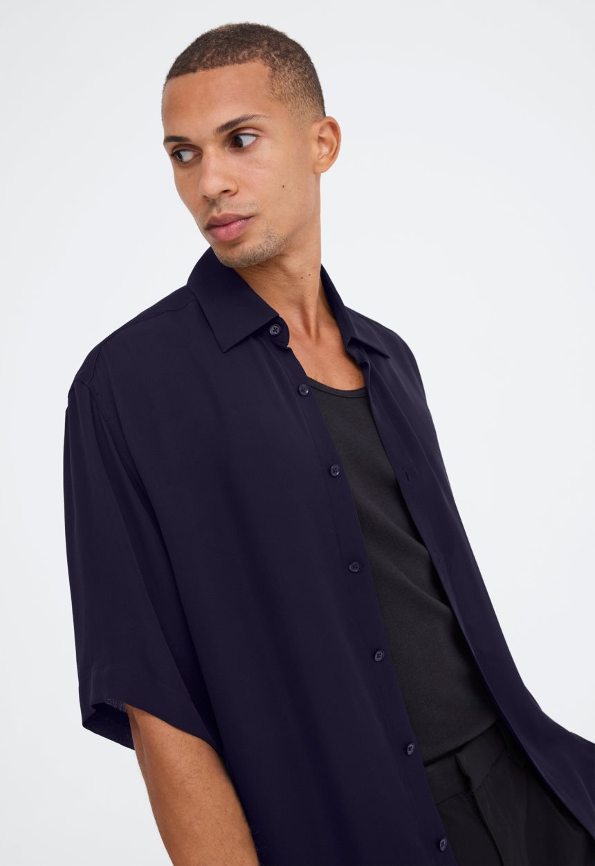 Jac + Jack Aero Shirt - Darkest Navy